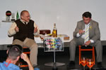 Manfred Brunner und Rob van Ros sind Kabarettduo Fleckerlteppich