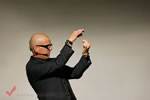 Gino Cultura als Wortoholik